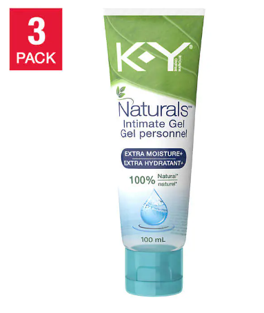 K-Y Jelly Personal Gel Lubricant, 3 pack