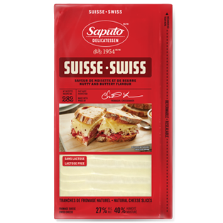Saputo Sliced Swiss Cheese