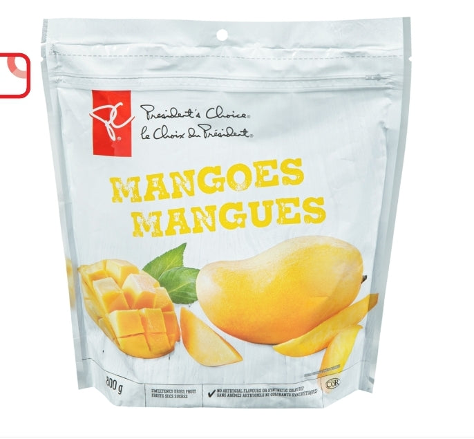 President's Choice Sweetened Dried Mango (800g)