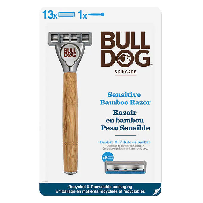 Bull Dog Skincare Sensitive Bamboo Razor