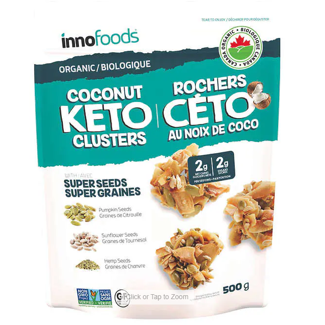 Inno Foods Organic Coconut Keto Clusters