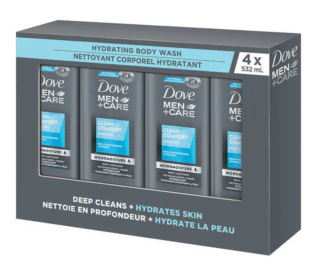 Dove Men+Care Clean Comfort Body Wash