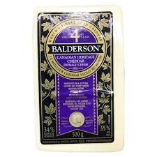 Balderson 4-year-old cheddar cheese
