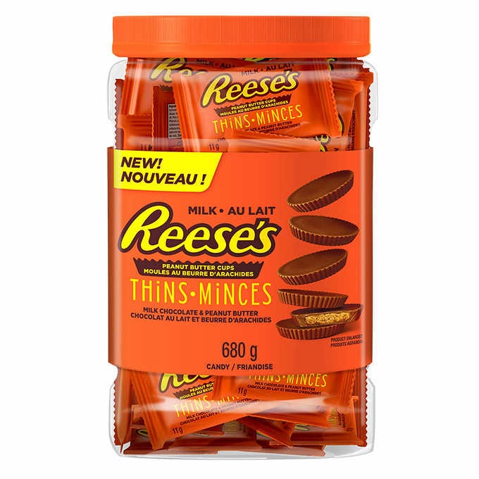 Reese's Thins milk chocolate and peanut butter cups