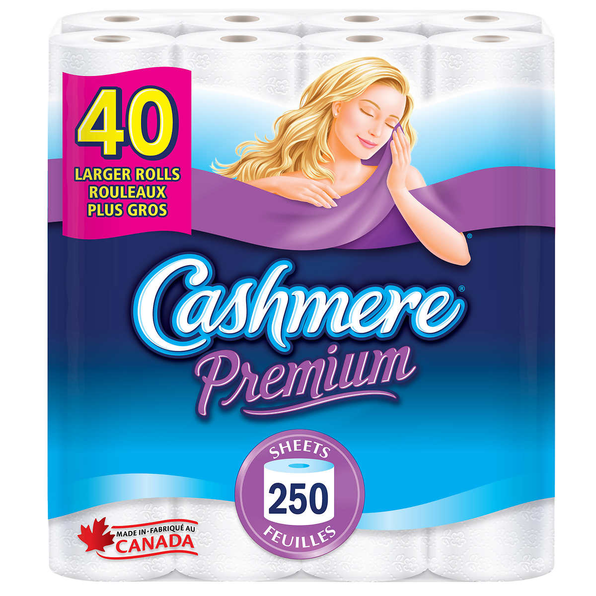 Cashmere premium 2-ply bathroom tissue