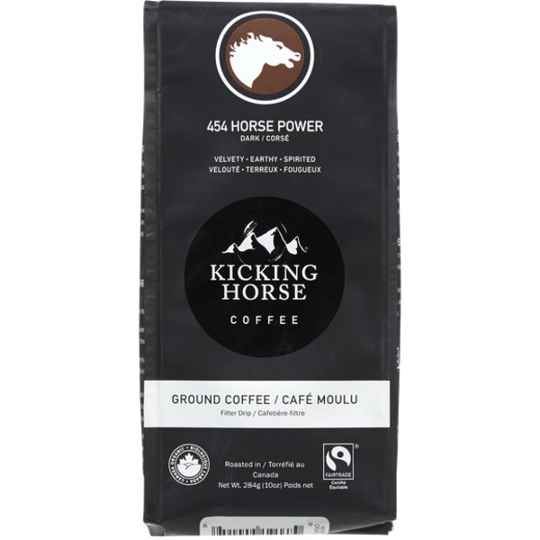Kicking Horse Coffee Organic 454 Horse Power Ground Coffee