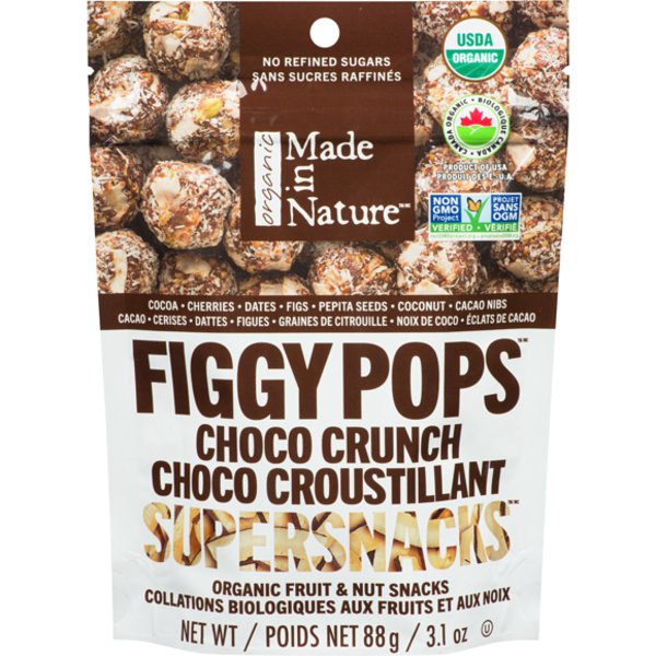 Made in Nature Organic Choco Crunch Figgy Pops Fruit & Nut Snacks