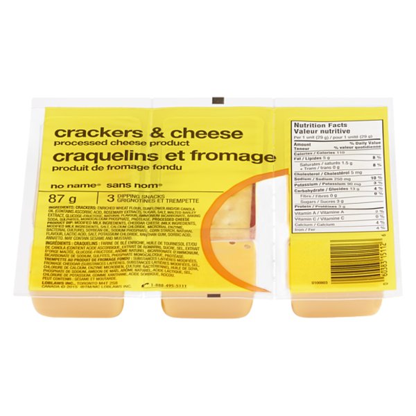 No Name 3 S Crackers N Cheese