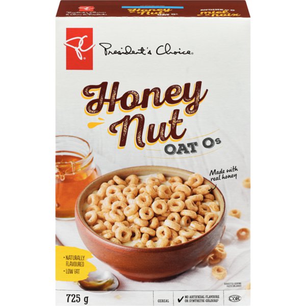 President's Choice Honey Nut Oat Os Cereal