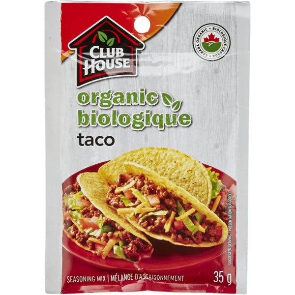 Club House Organic Taco Seasoning Mix