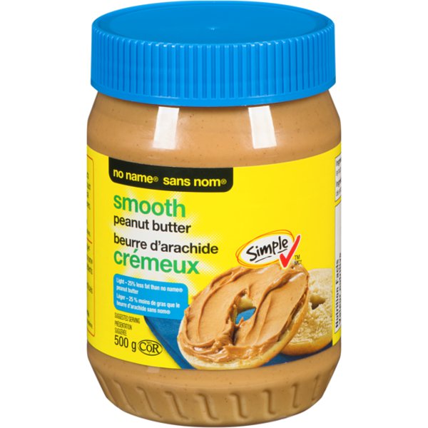 No Name Peanut Butter Smooth Light