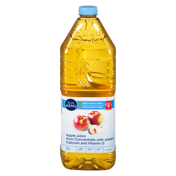 Presidents Choice Menu Fruit Punch Fruit Juice With Calories
