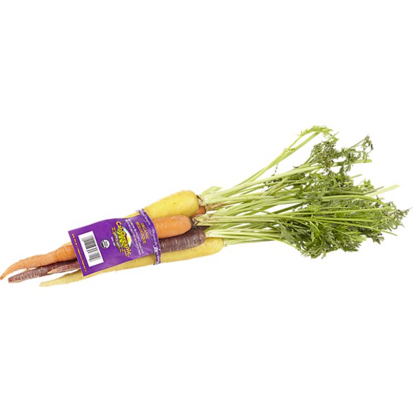Grimmway Farms Organic Rainbow Carrots, Bunch