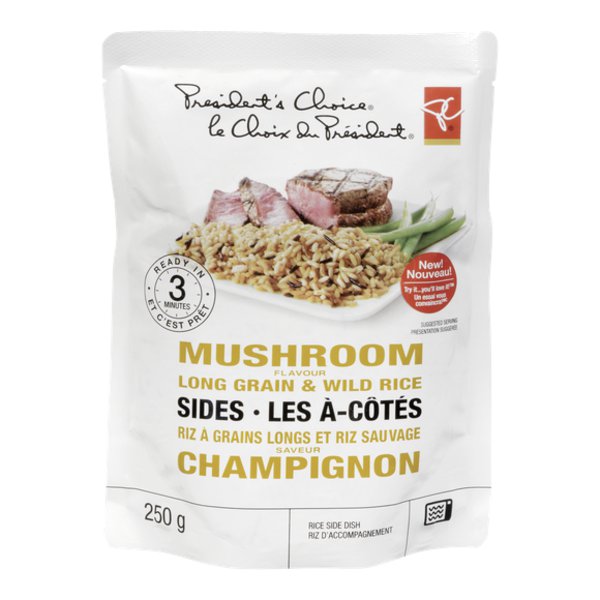 Presidents Choice Rice Wild Mushroom
