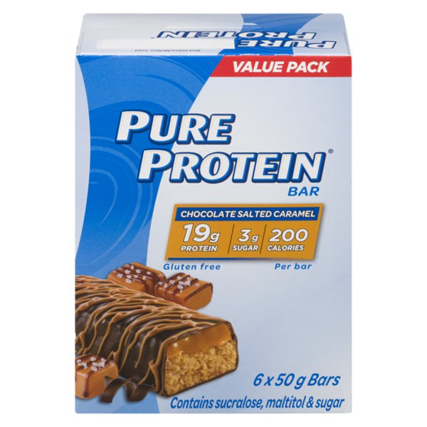 Pure Protein Gluten Free Chocolate Salted Caramel Protein Bar