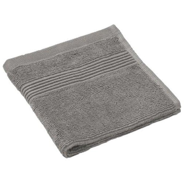 PC Organics Taupe Cotton Face Towel