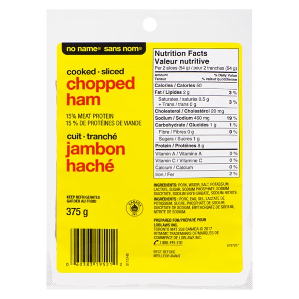 No Name Chopped Ham