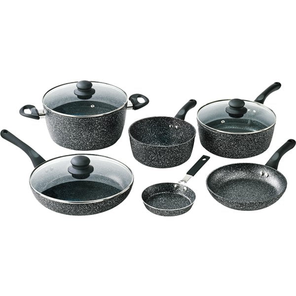 Presidents Choice 9-Piece Textured Non-Stick Cookware Set