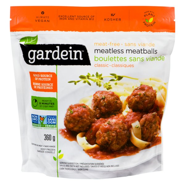 Gardein Meat Free Meatless Meatballs
