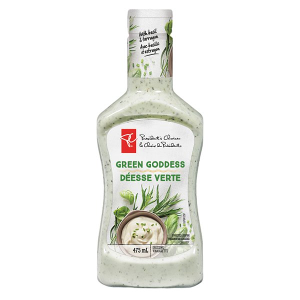 Presidents Choice Regular Green Goddess Dressing