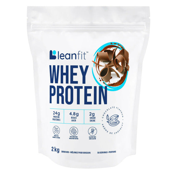 LeanFit Chocolate Whey Protein Powder