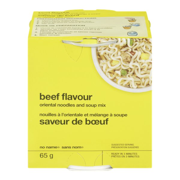No Name Beef Soup Cups