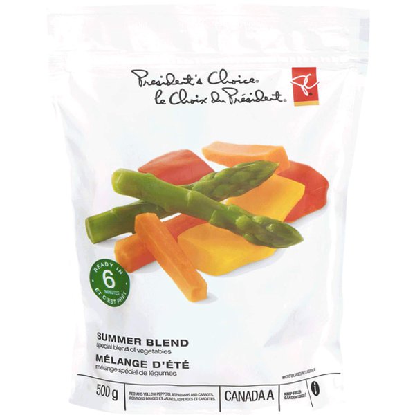 Presidents Choice Summer Blend Special Blend of Vegetables