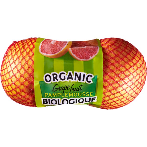 Un Branded 2 " Organic Grapefruit