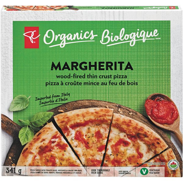 PC Organics Organic Margherita Pizza