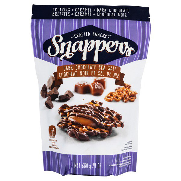 Snappers Dark Chocolate Pretzels