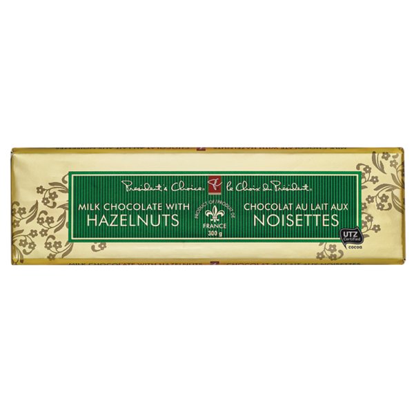 Presidents Choice Milk Chocolate With Hazelnuts