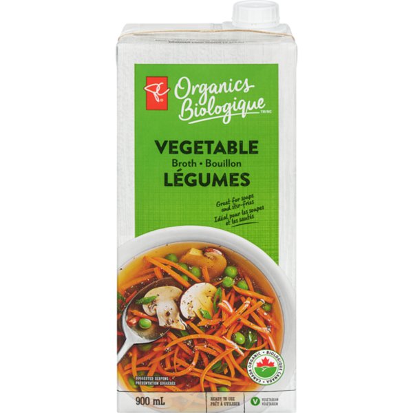 PC Regular Organic Vegetable Broth