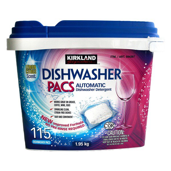 Kirkland Signature Dishwasher Detergent Pacs