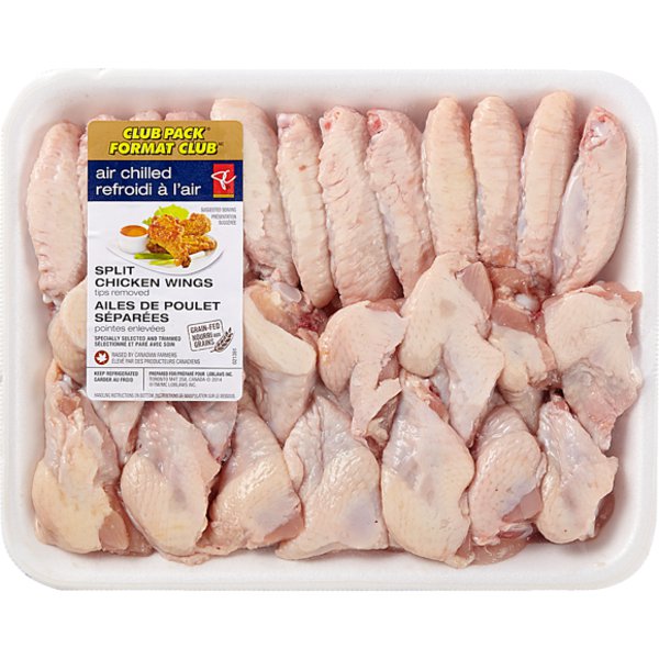 Presidents Choice Separated Club Pack Split Chicken Wings