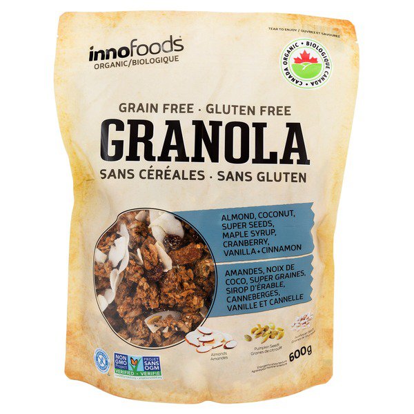 Innofoods Organic Gluten-Free Granola