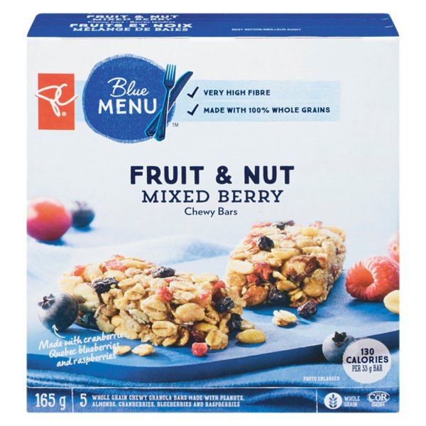 President's Choice Berry Fruit Nut Bar