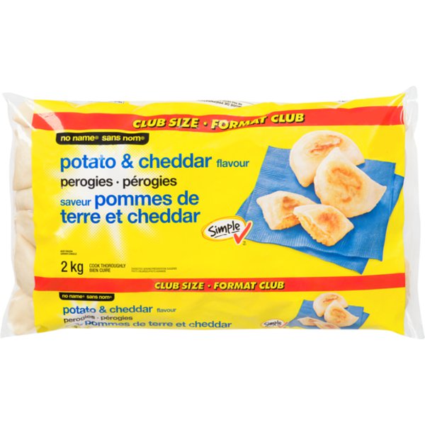 No Name Potato & Cheddar Perogy [Club Size]
