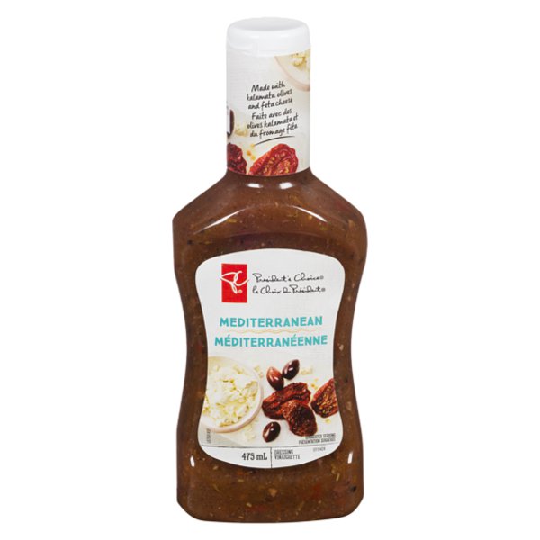 Presidents Choice Mediterranean Salad Dressing