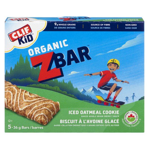 CLIF Bar Clif Organic Zbar Iced Oatmeal Cookie