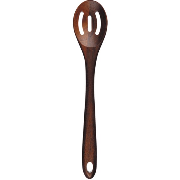 Presidents Choice Carbon Acacia Slotted Spoon