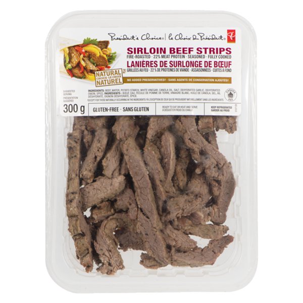 Presidents Choice Beef Strips