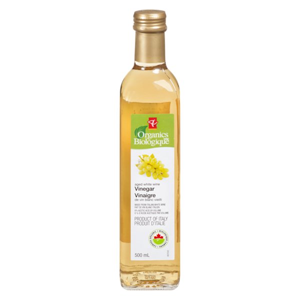 President's Choice Organics White Wine Vinegar