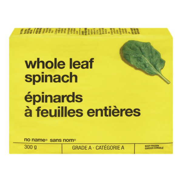 No Name Whole Leaf Spinach