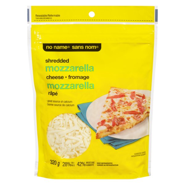 No Name Shredded Mozzarella Cheese