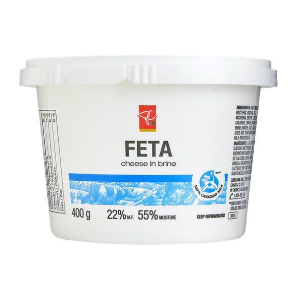 President's Choice Feta Cheese In Brine