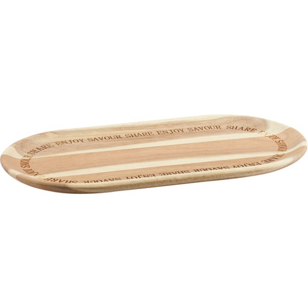 Presidents Choice Large Light Acacia Plate