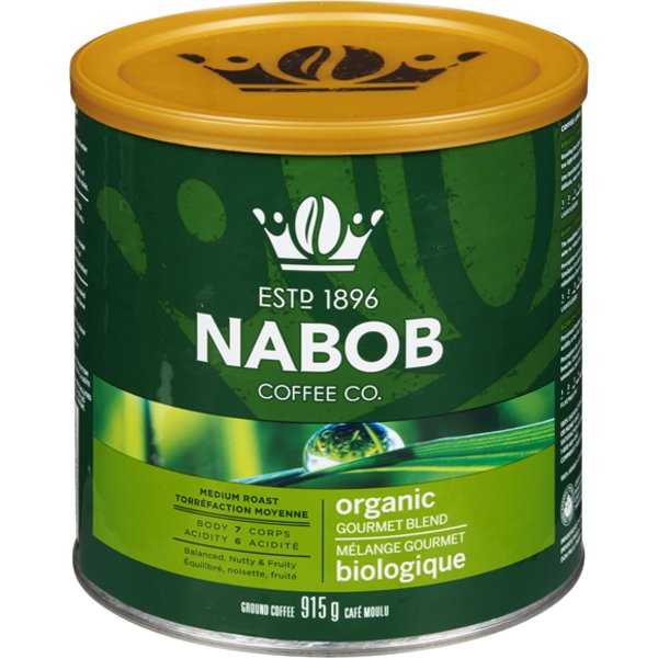 Nabob Organic Gourmet Blend Medium Roast Coffee