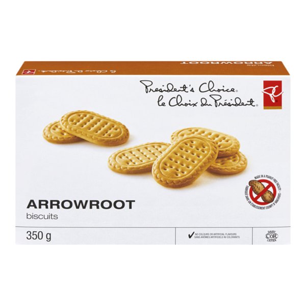 Presidents Choice Arrowroot Biscuits