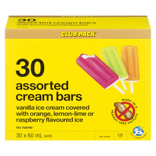 No Name Assorted Ice Cream Bars Cup