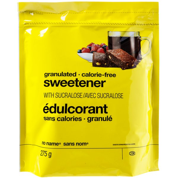 No Name Granulated Calorie Free Sweetener